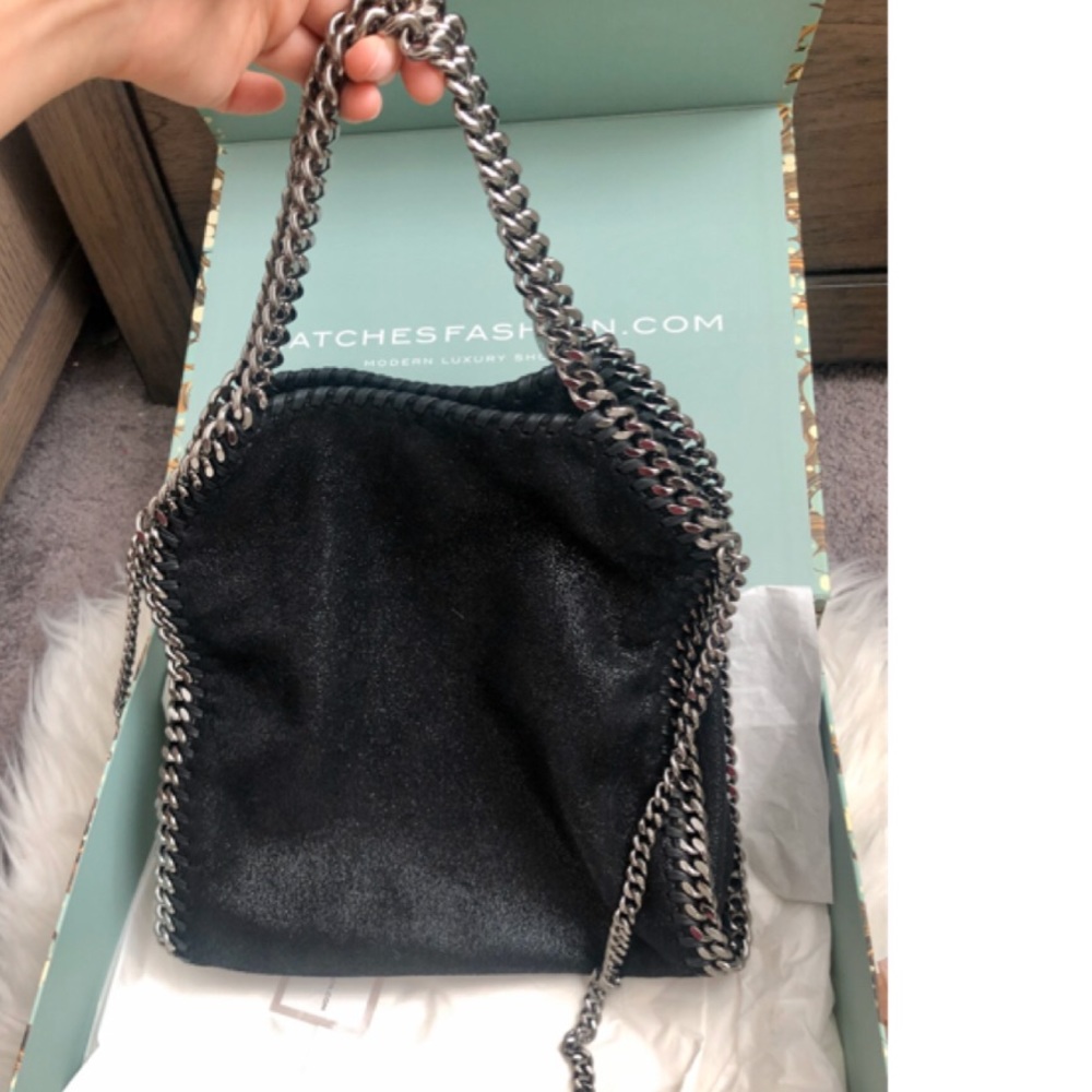 【‼️SOLD❗️】 Stella McCartney Falabella Mini Tote black